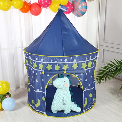 Portable Night Design Tent Blue