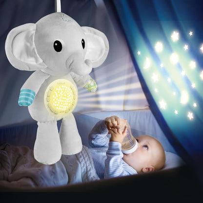 Portable Soothing Elephant Sound Machine Grey