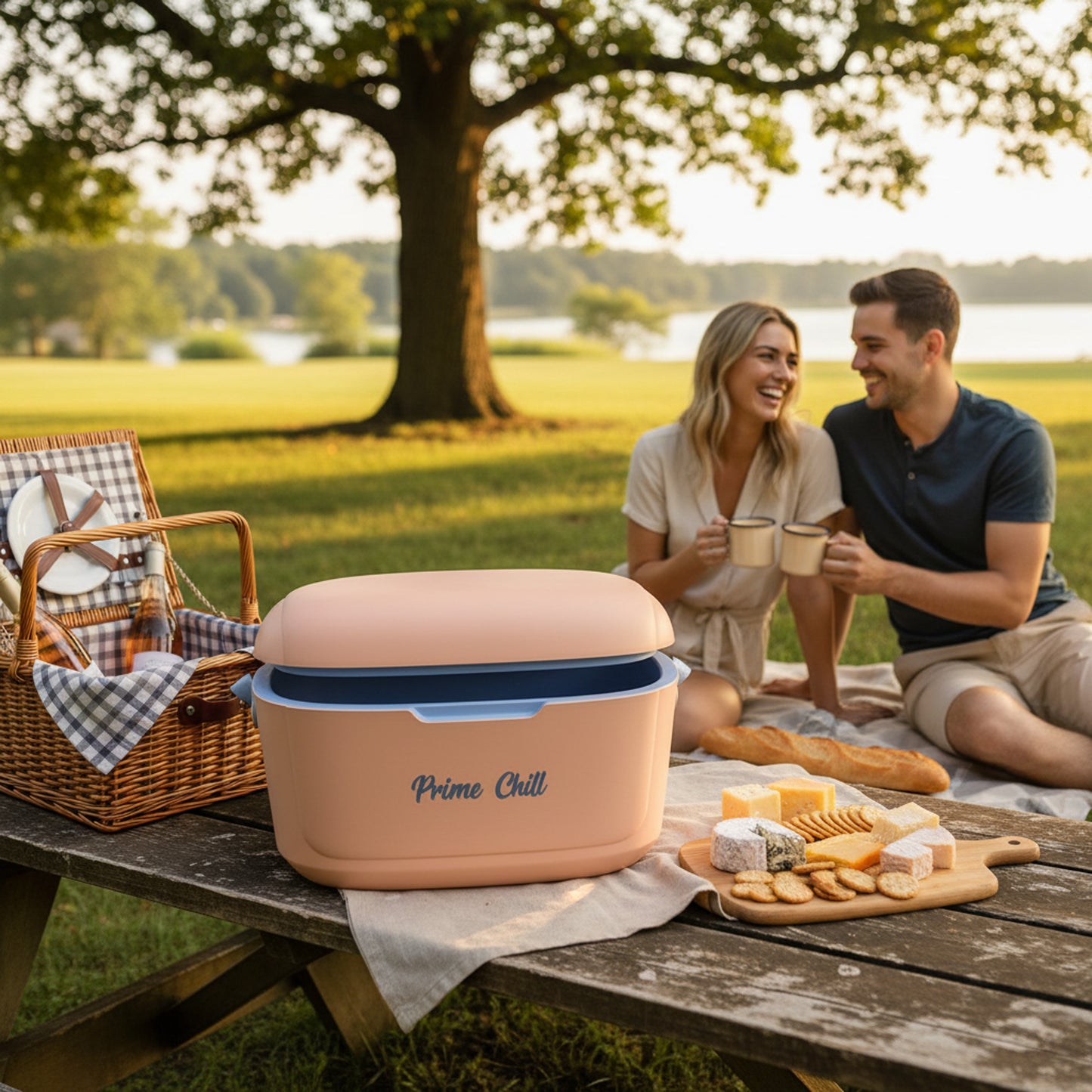 Prime Chill 12Lt Cooler Box Pink