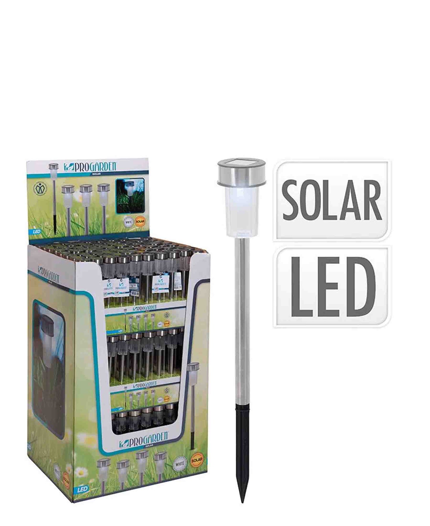 Pro Garden 6mm Solar Light - Silver