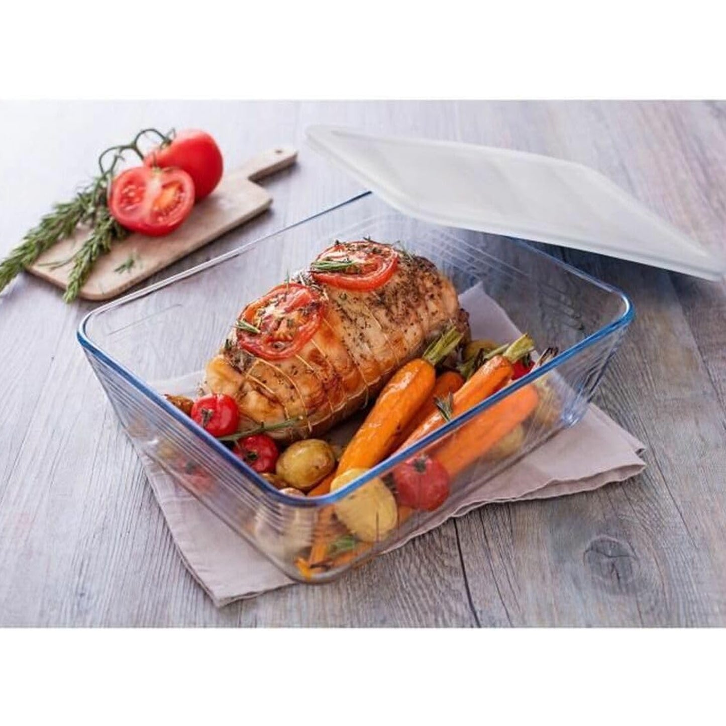 Pyrex Cook & Freeze 1.5Lt Glass Container Clear