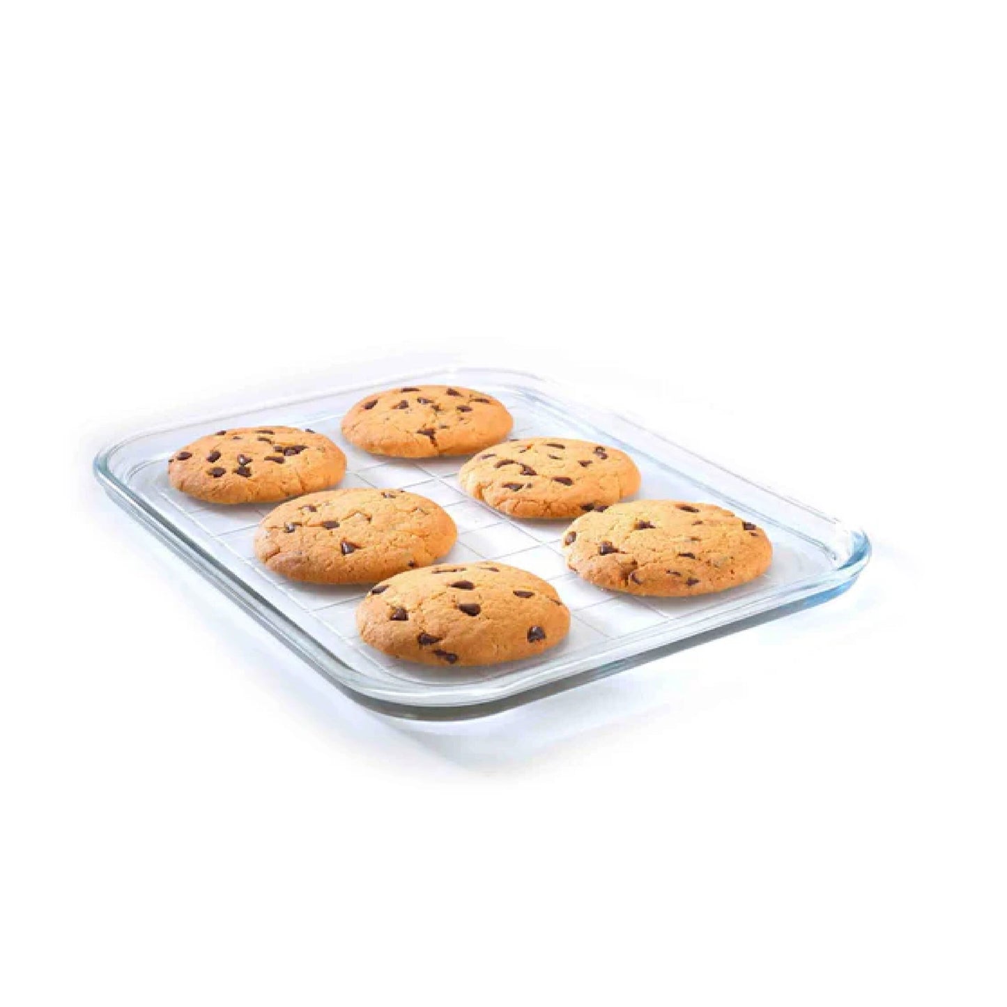 Pyrex 32 x 26cm Glass Baking Tray Clear