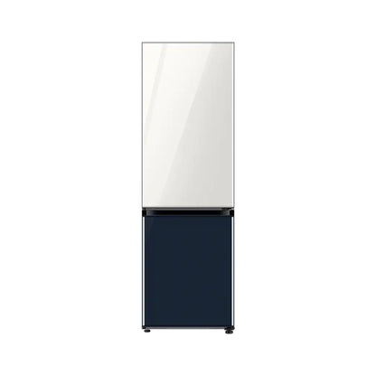 Samsung Bespoke Bottom Mount Refrigerator (Navy & White) - RB33T307329/FA