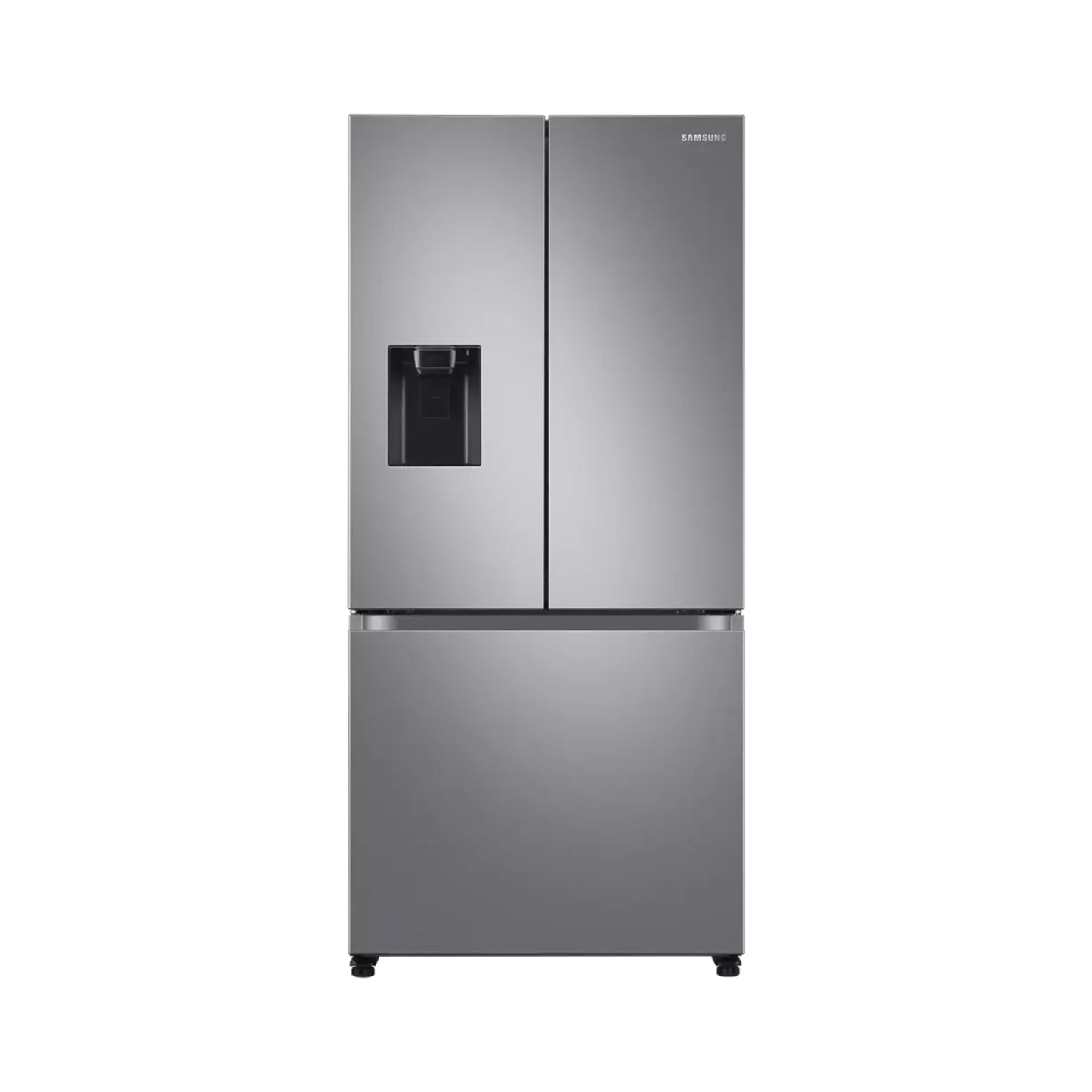 SAMSUNG 470L NET FROST FREE FRENCH DOOR FRIDGE -  Stainless Steel