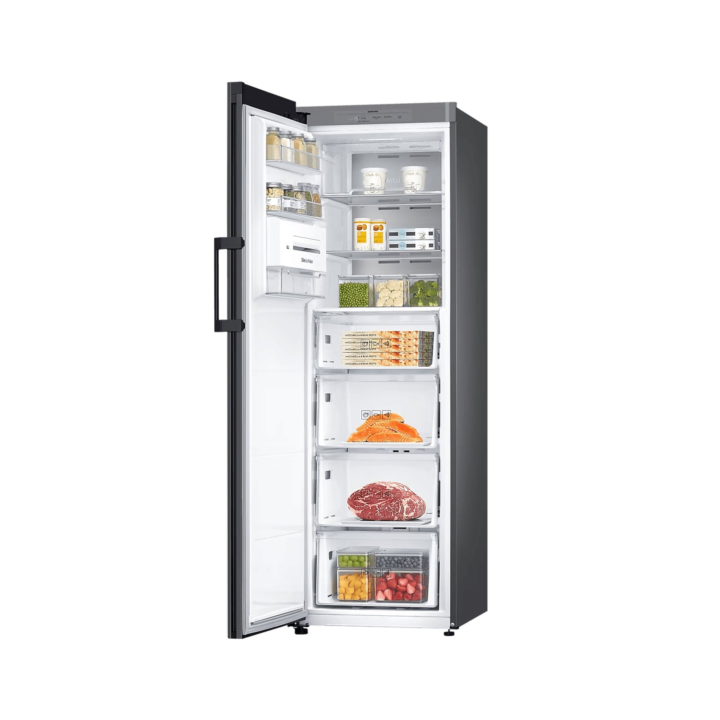 Samsung Bespoke 1 Door Fridge/Freezer Convertible, Panel Ready, 315L