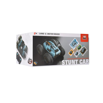RC Land & Water Rover Stunt Car Black & Blue