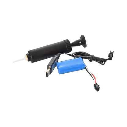 RC Land & Water Rover Stunt Car Black & Blue