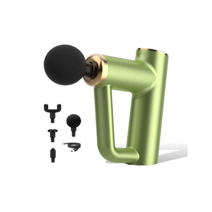 Rechargeable Mini Wireless Massage Gun Green