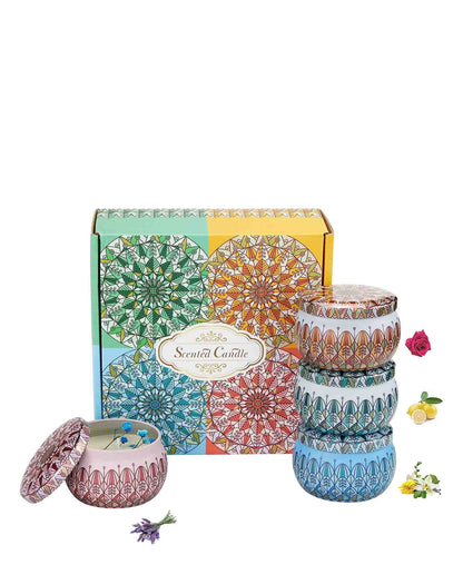 Relaxation & Luxe Candles 4 Pack - Multi