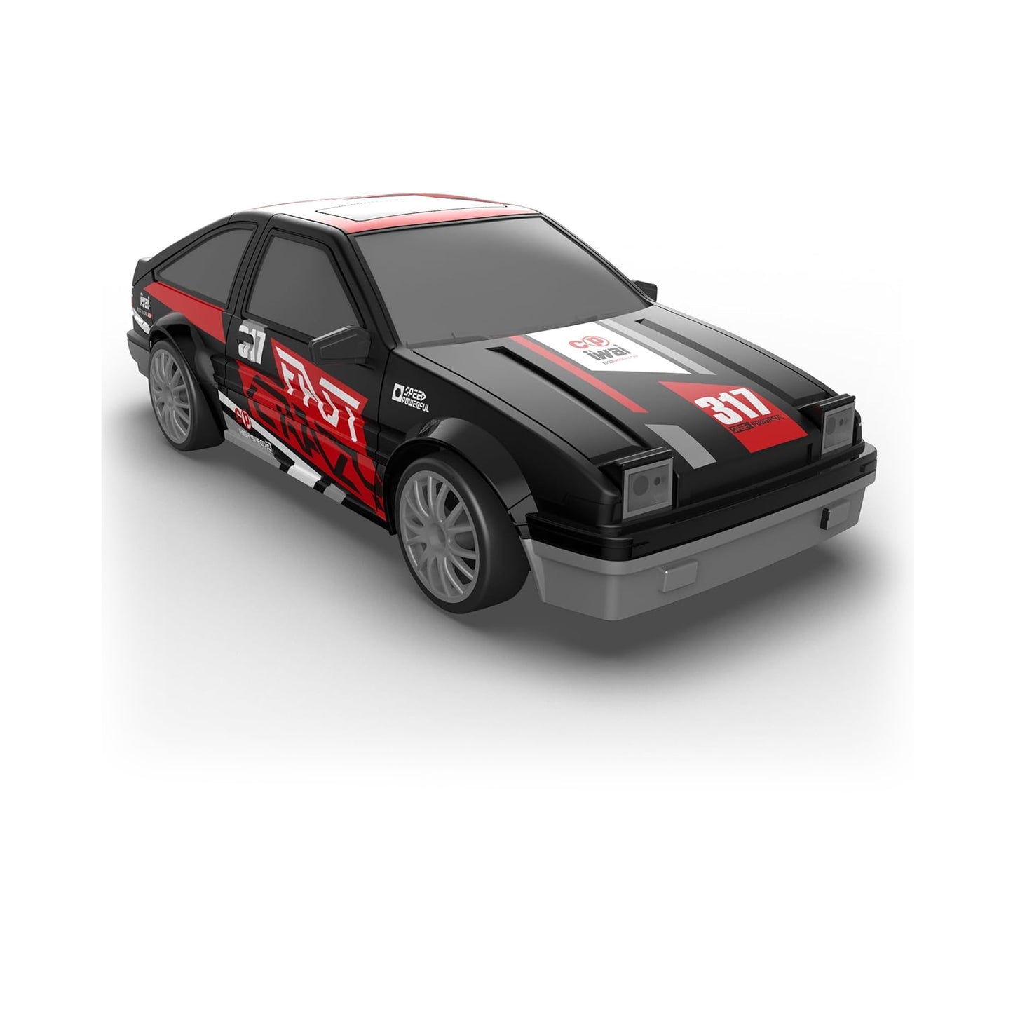 RC 2.4GHz Drift Car Black & Red