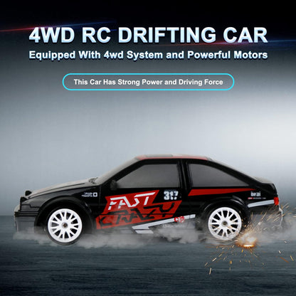 RC 2.4GHz Drift Car Black & Red