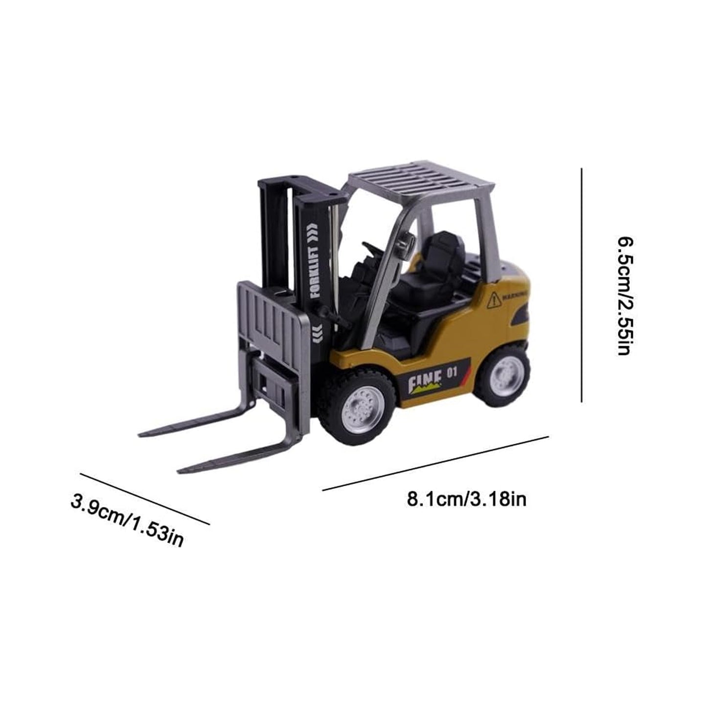 RC Forklift Yellow & Black