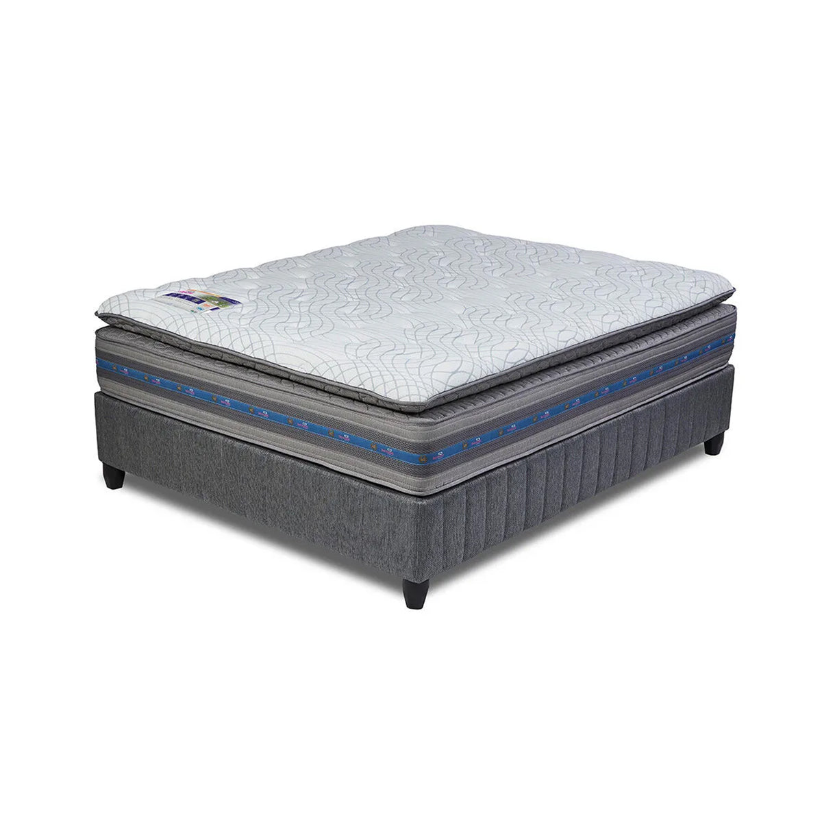 Rest Assured Body Tech Queen Bed With MJ Base