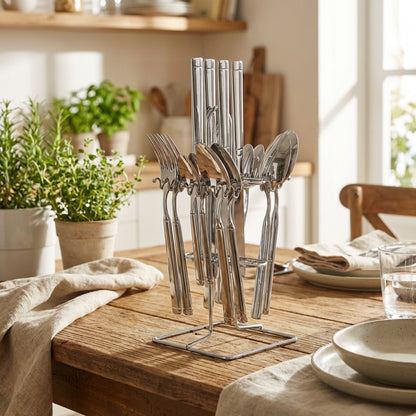 Rolux 16 Piece Cutlery Set Silver