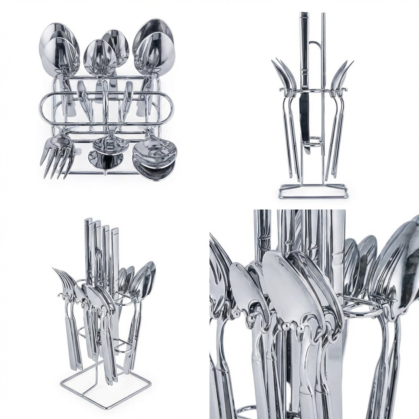 Rolux 16 Piece Cutlery Set Silver