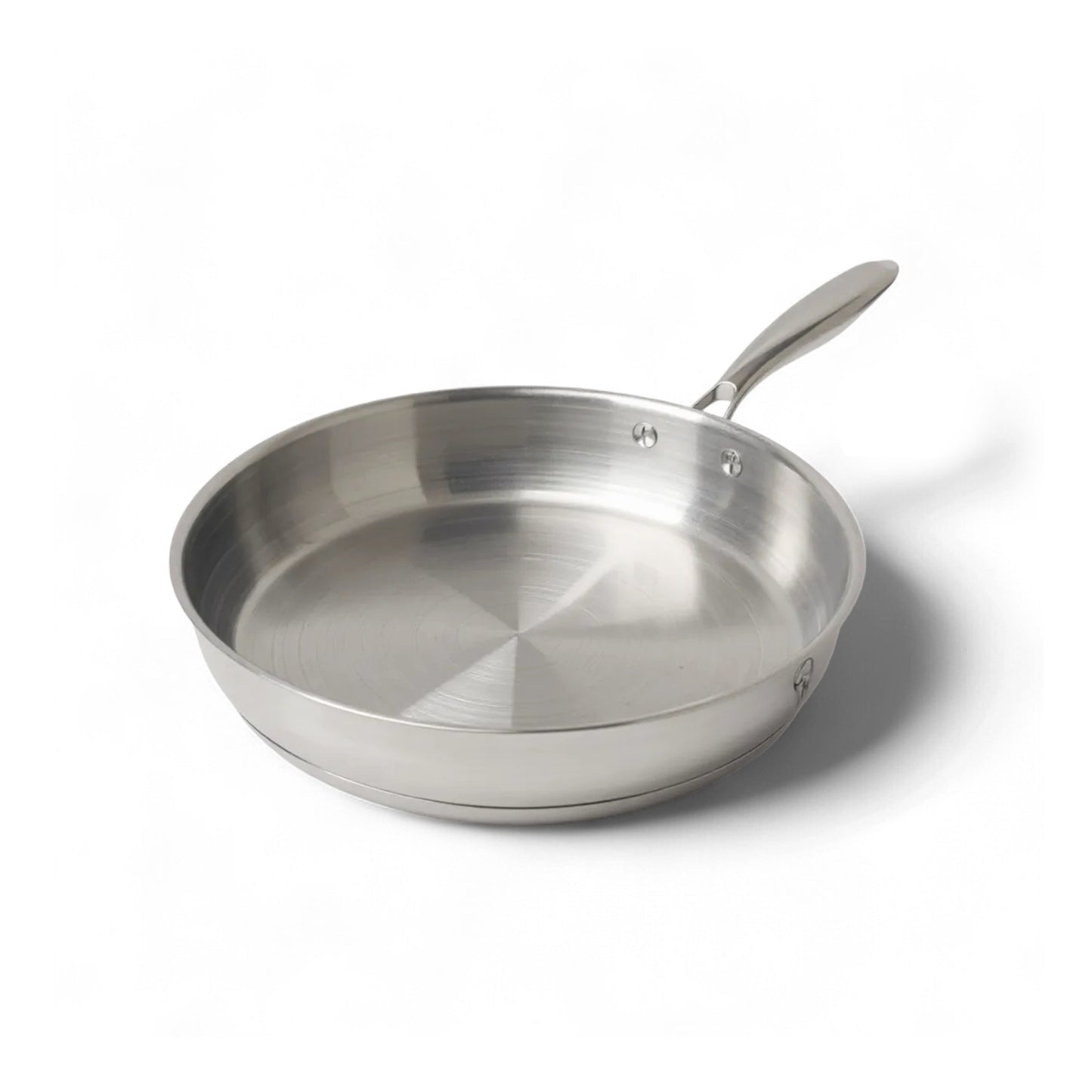 Rolux 30 x 5.5cm Frying Pan Silver