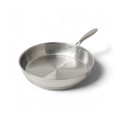 Rolux 30 x 5.5cm Frying Pan Silver