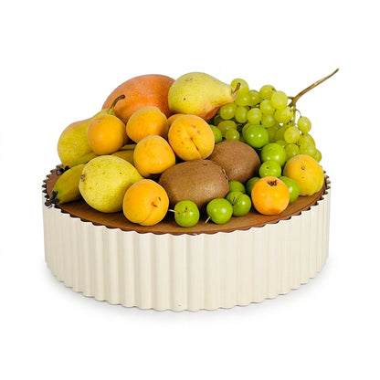 31cm Round Cake Stand Cream