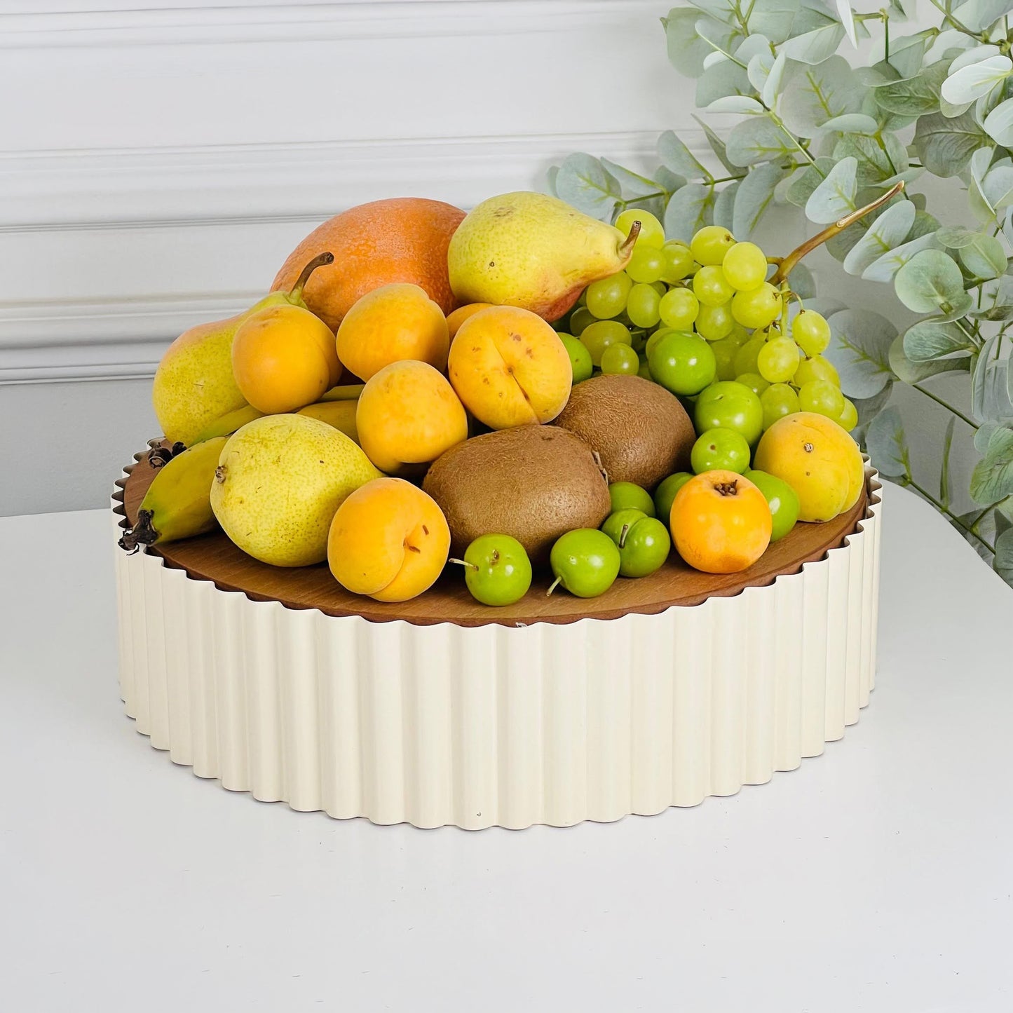 31cm Round Cake Stand Cream