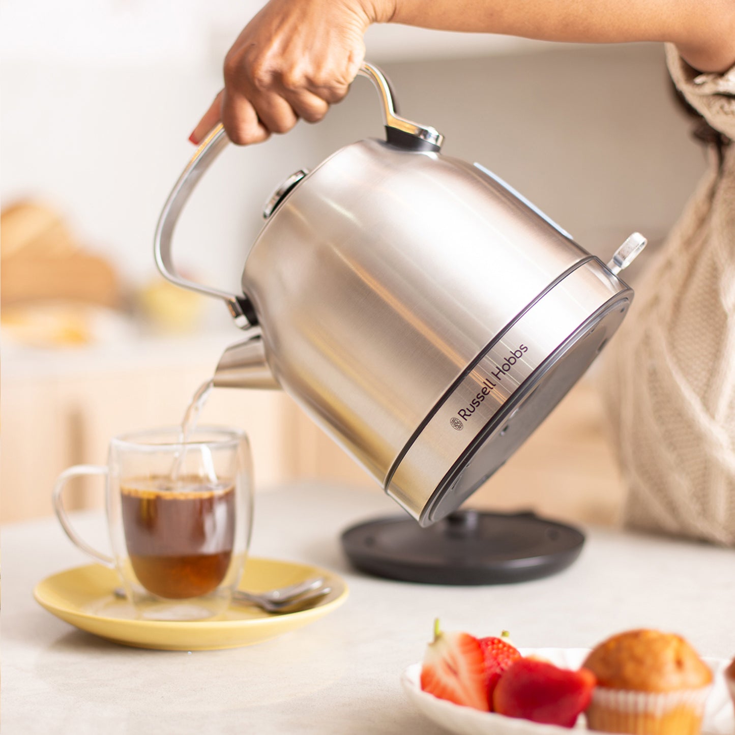 Russell Hobbs 1.7L Stainless Steel Kettle Silver