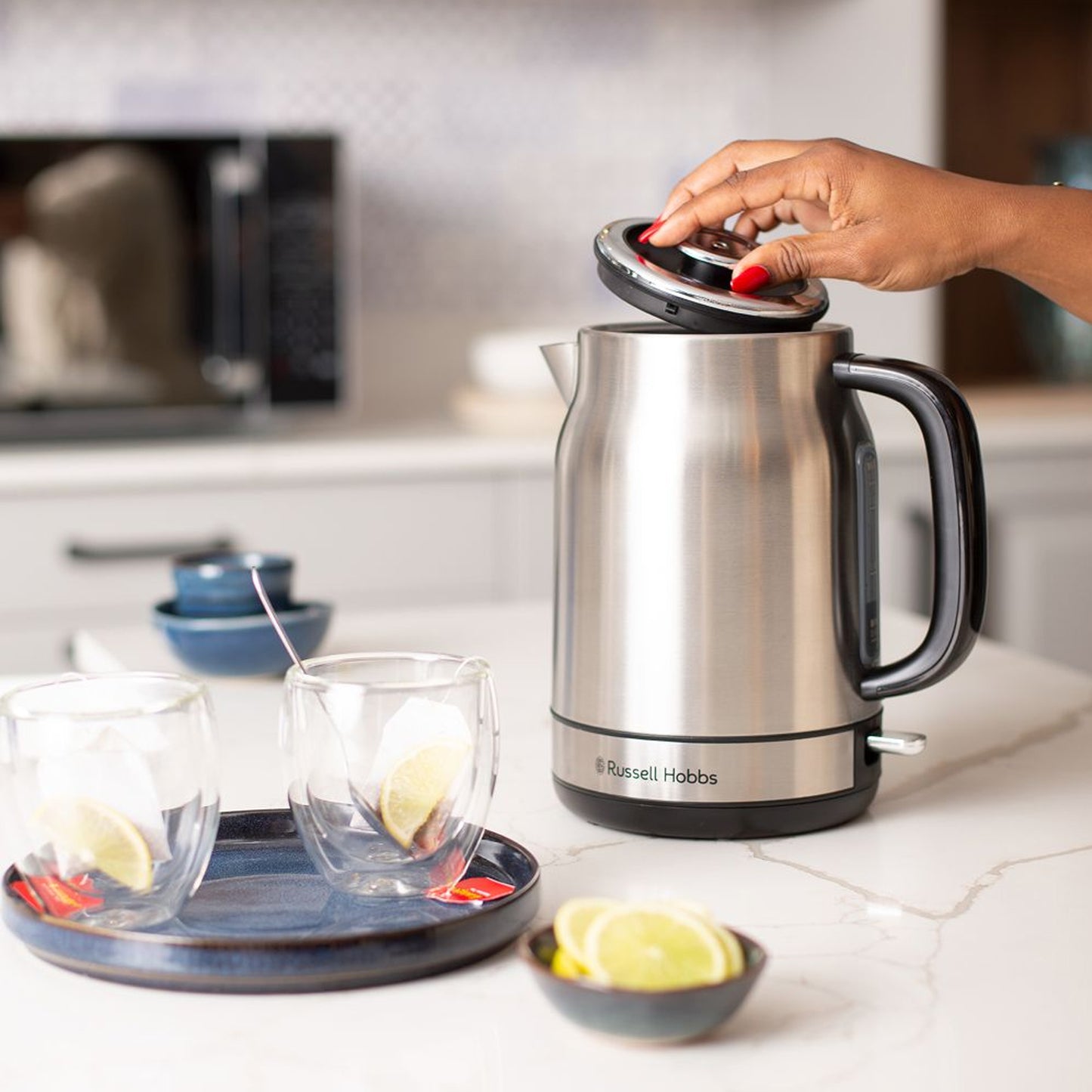 Russell Hobbs 1.7L Stainless Steel Kettle Silver