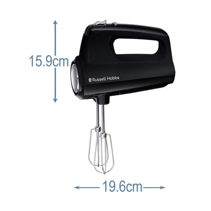 Russell Hobbs 350W Desire Hand Mixer Black