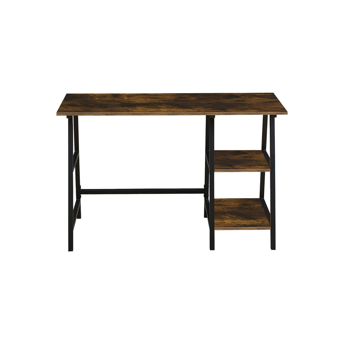 Exotic Designs Rustic Computer Table Brown