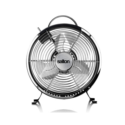 Salton 20cm Retro Fan Black