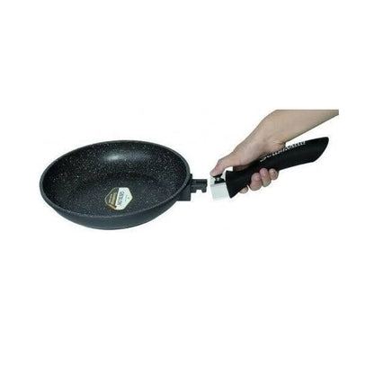 Schumann Fish Pan with Detachable Handle Black