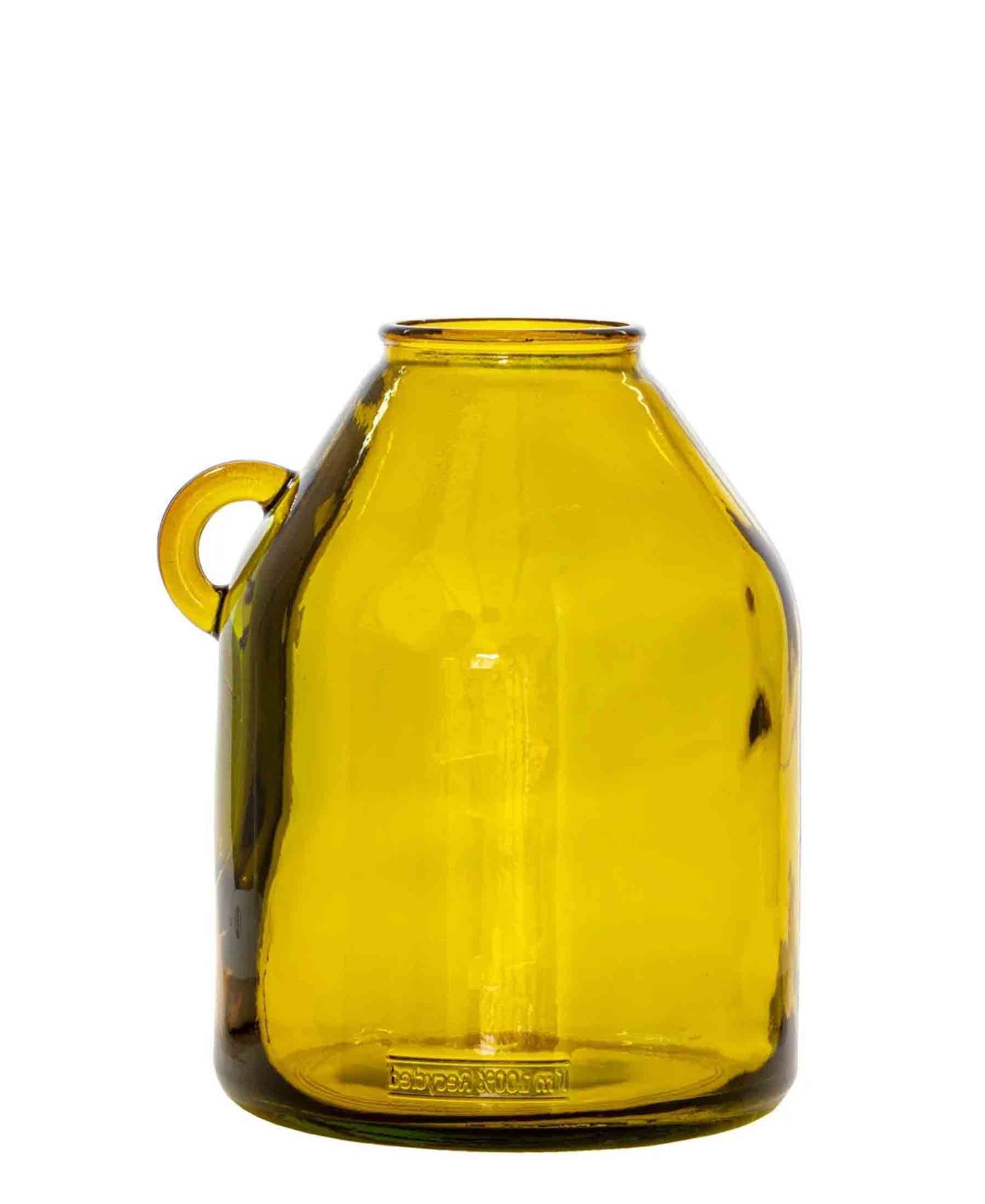 Urban Decor 26cm Handled Vase - Yellow