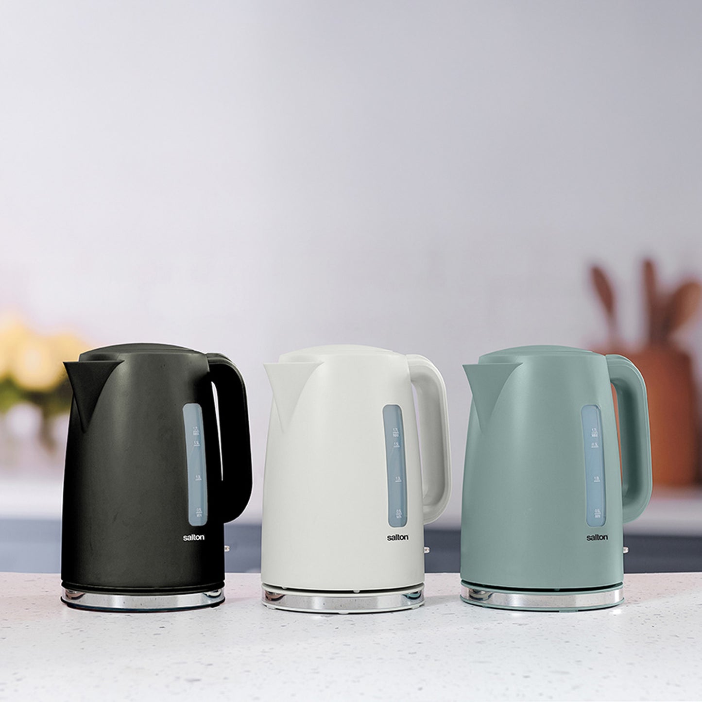 Salton Harmony Cordless Kettle Oatmeal