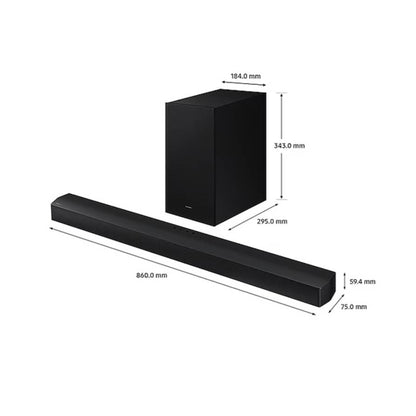 Samsung B-Series Soundbar 5.1ch Sub Woofer Black