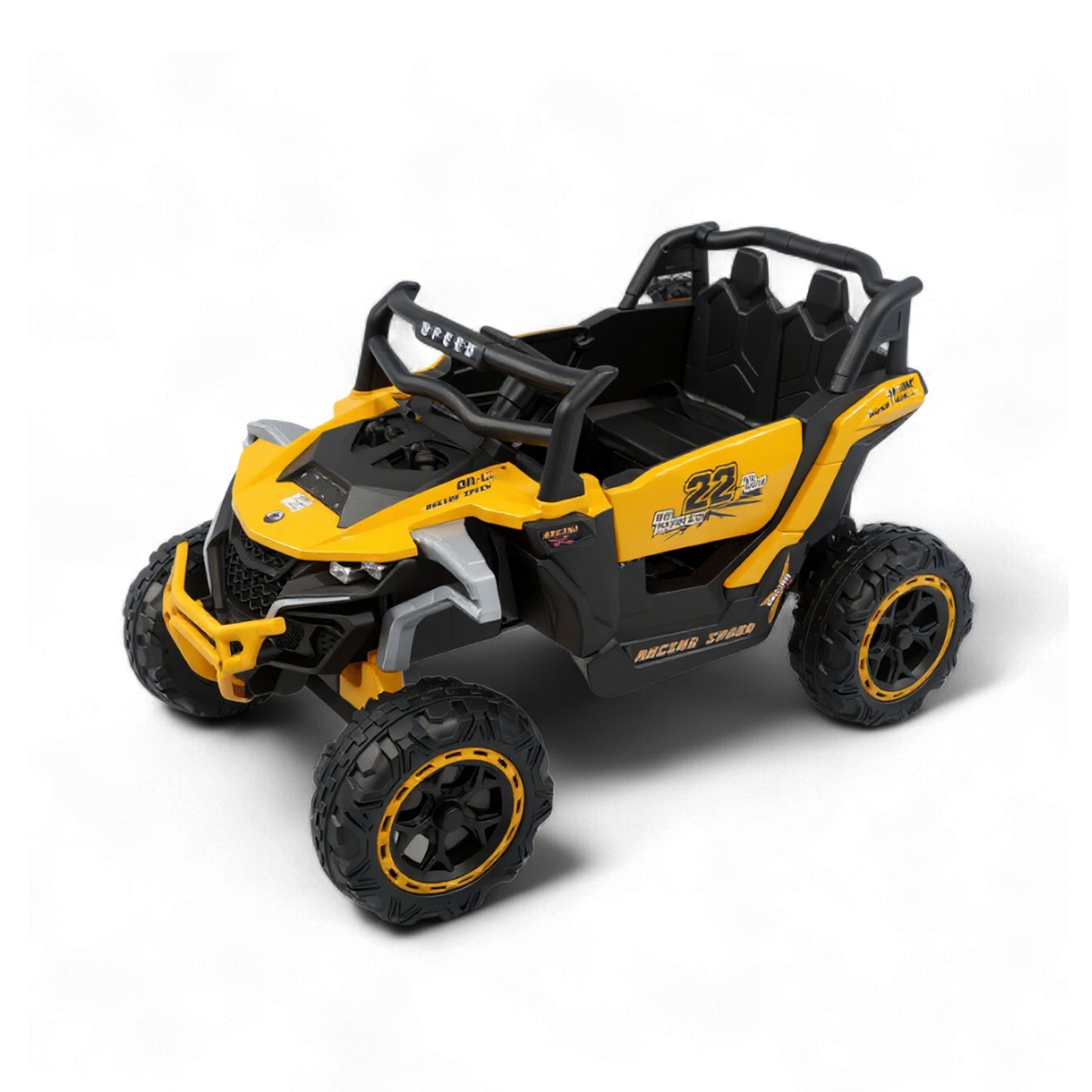 Sand Master Kids Ride On Electric Bike Yellow