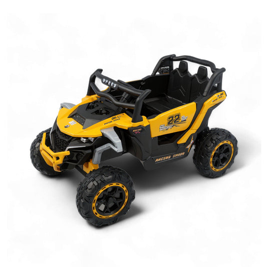 Sand Master Kids Ride On Electric Bike Yellow