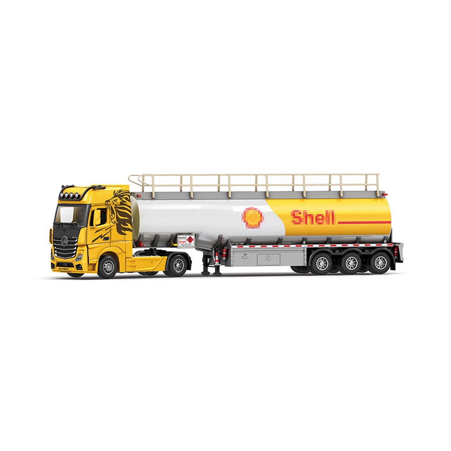 1:24 Pull-back Truck Yellow