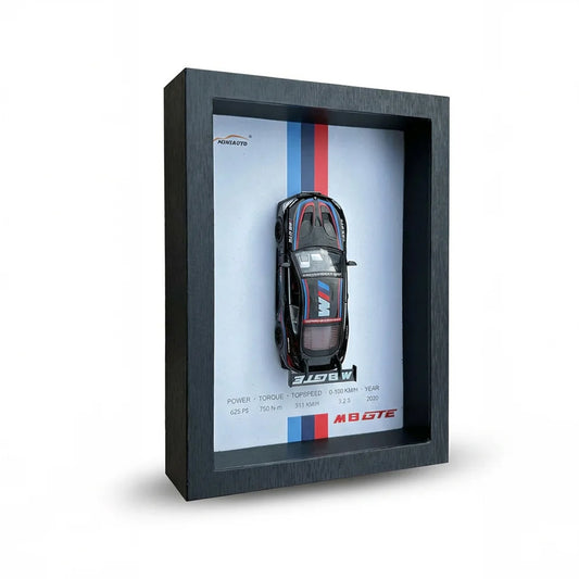 Die Cast Car Model Frame Multicoloured