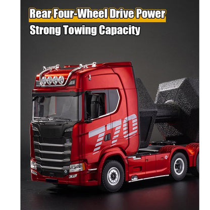 RC Scania Truck Red No Trailer