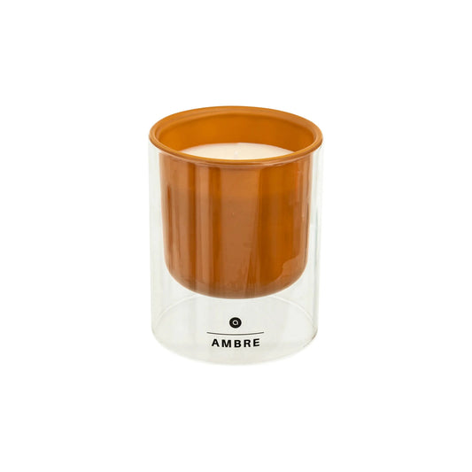 Atmosphera 220g Ilan Amber Scented Candle Orange