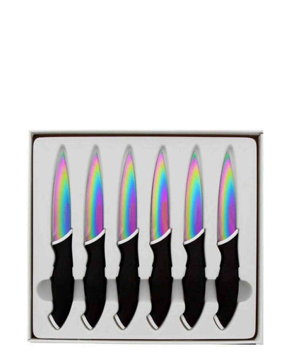 Schumann 6 Piece Knife Set - Black