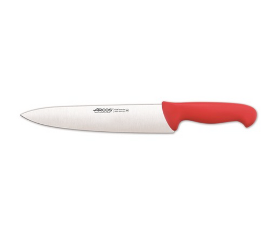 Arcos 25cm Cooks Knife Red