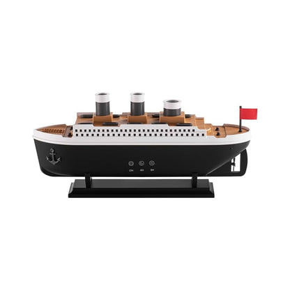 Ship 250ml Remote Control Ultrasonic Jellyfish Aroma Diffuser Black