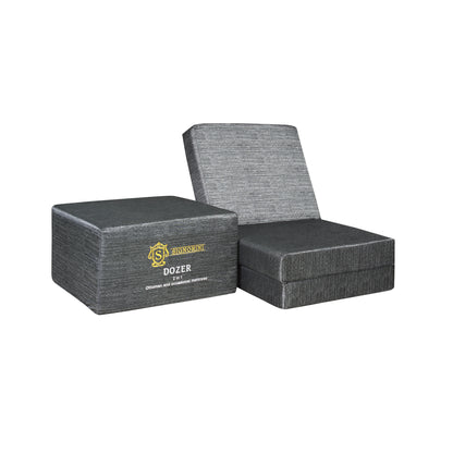 Signorini Dozer 2 In 1 Ottoman - Black
