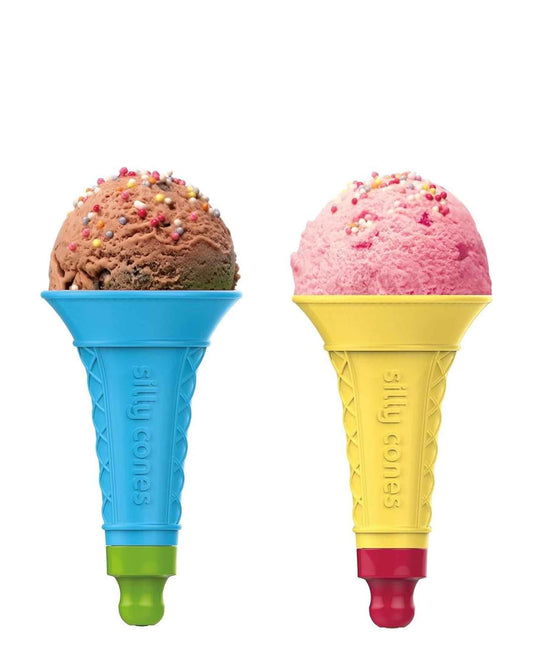Kitchen Life Silly Cones - Yellow & Blue