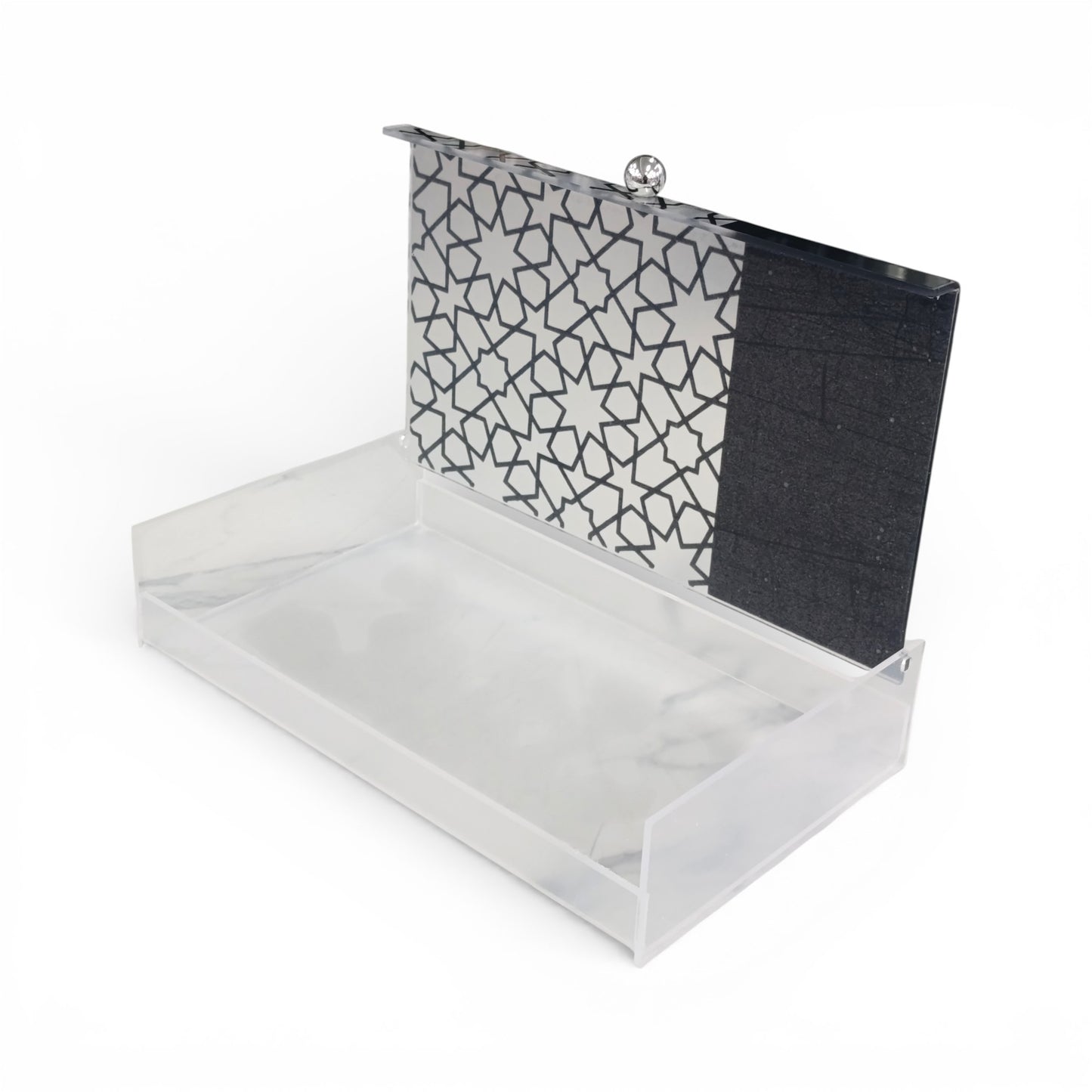 Rectangular Acrylic Box Black