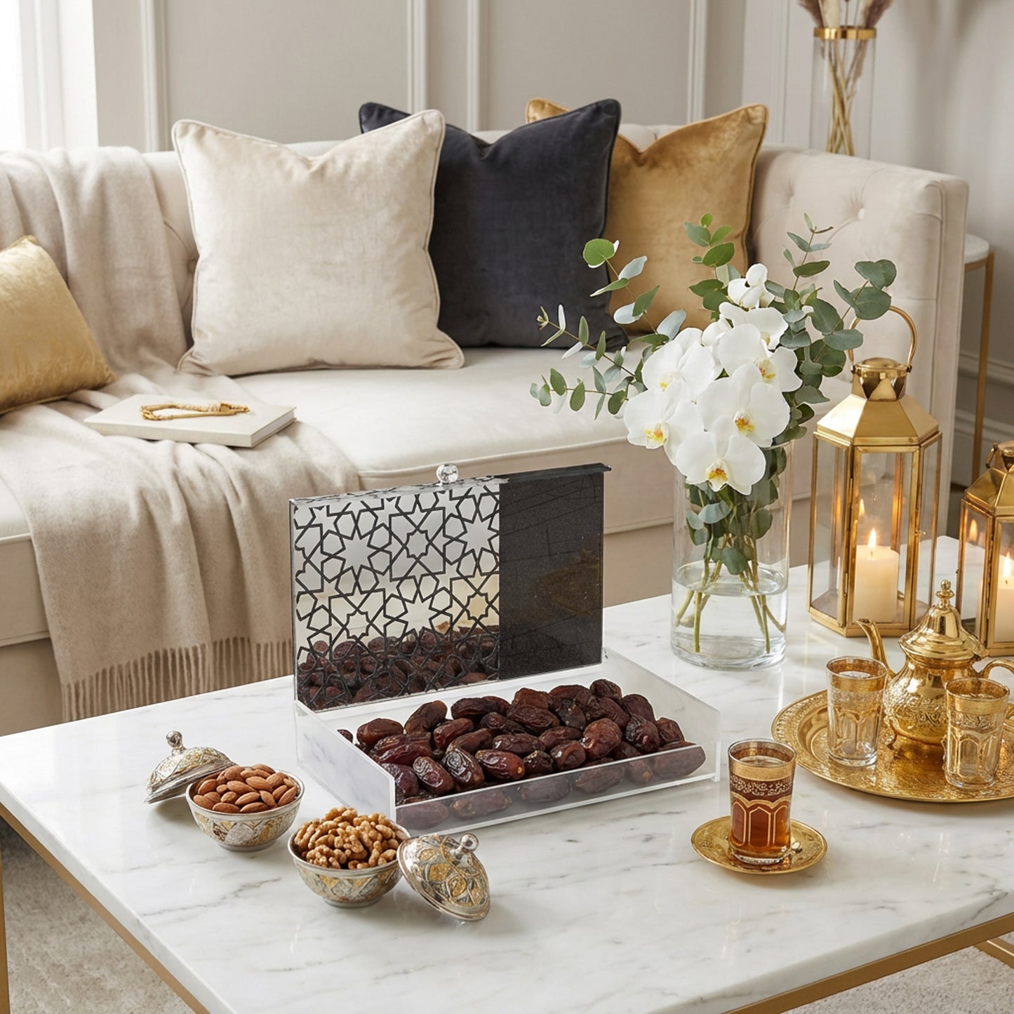 Rectangular Acrylic Box Black