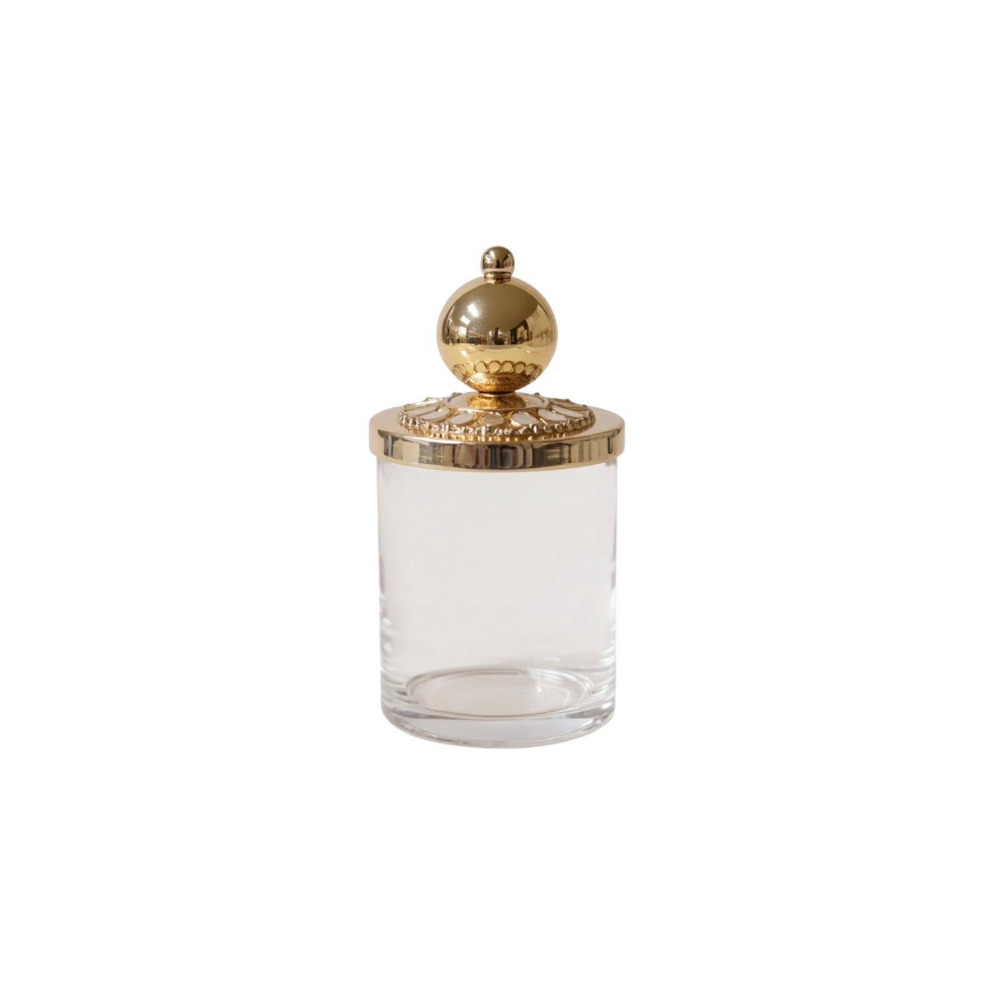 The Venus 3 Piece Canister Set Gold