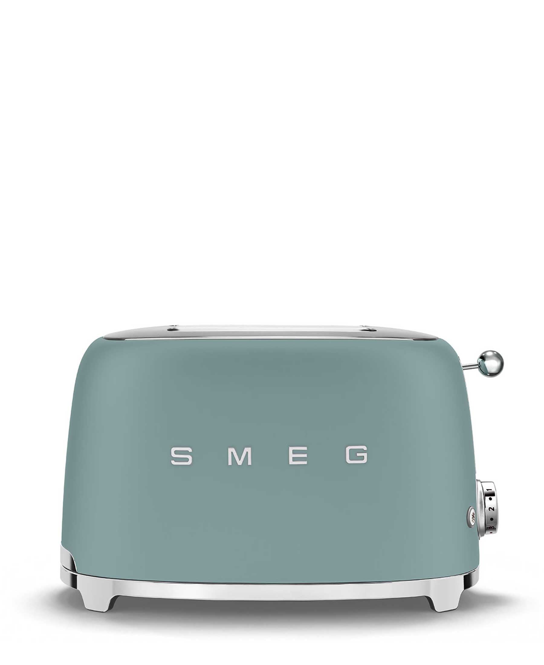 Smeg Retro 2 Slice Matte Toaster - Emerald Green – The