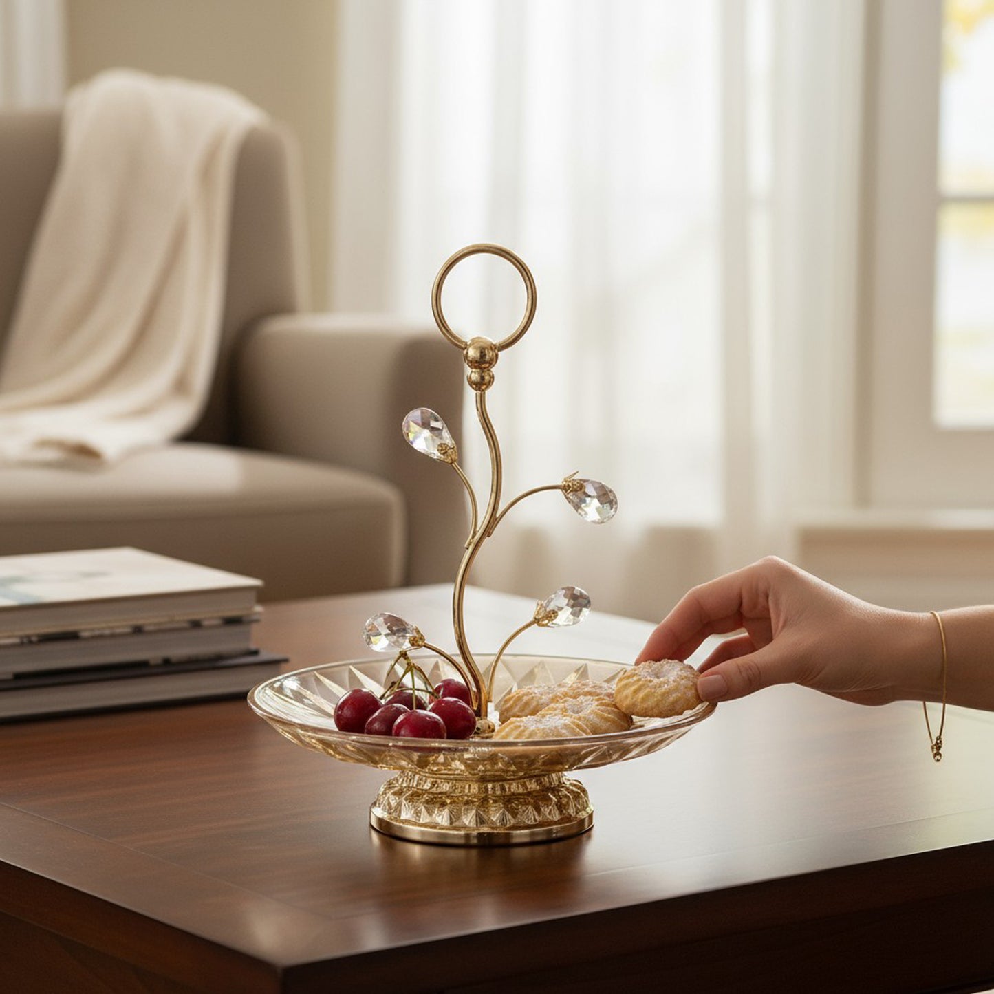 The Venice Snack Bowl Gold