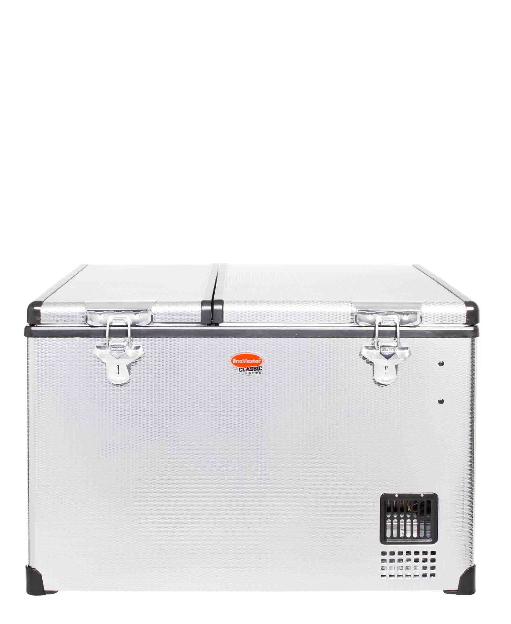 SnoMaster 56L Dual Compartment Portable Freezer - Silver