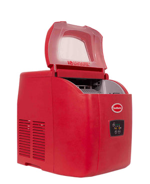 SnoMaster 12kg Counter-Top Ice Maker - Red